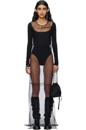 ANN DEMEULEMEESTER Black Seda Sleeveless 