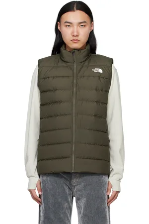 The North Face Khaki Aconcagua 3 Down Vest