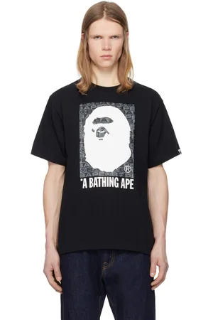 BAPE Lux Sports Pattern Box Ape Head T-shirt