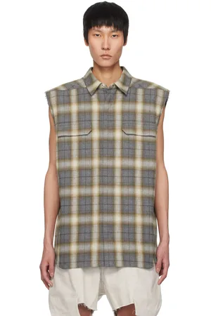 Rick Owens Gray Hollywood Jumbo SL Outer Shirt