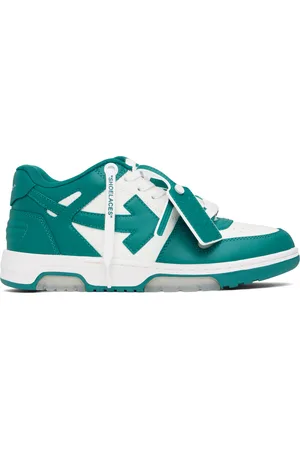 OFF-WHITE Blue & White Out Of Office Sneakers
