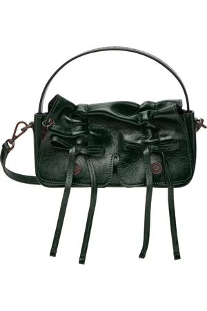 Acne Studios Green Multipocket Micro Bag