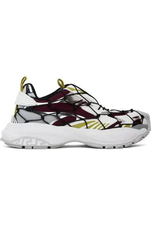 VERSACE White & Burgundy 