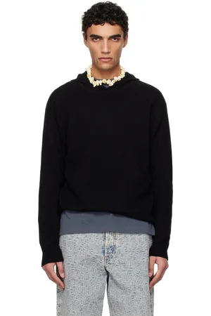 Acne Studios Black Cashmere Hoodie