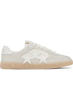 AMIRI Gray & Off-White Suede Pacific Sneakers