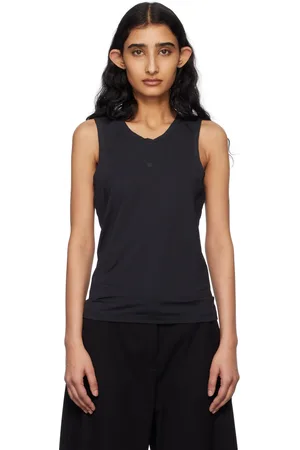 Acne Studios Black Jersey Tank Top
