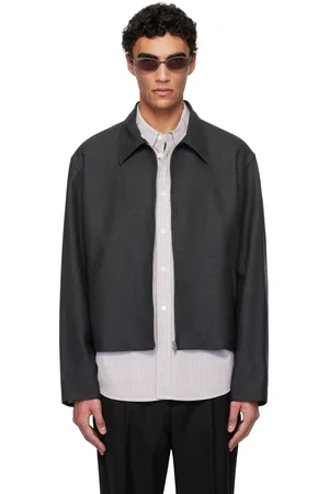 OUR LEGACY Gray Mini Jacket