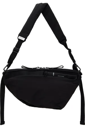 CÔTE&CIEL Black & Green Orne Smooth Reversible Bag