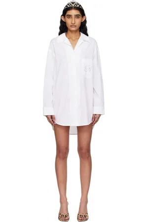 BLUMARINE White Cotton Shirt