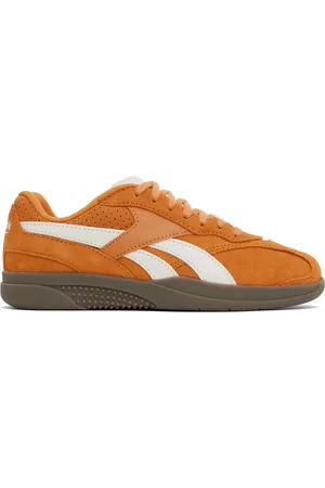Reebok Orange & White Hammer Street Sneakers