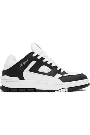 Axel Arigato White & Black Area Lo Sneakers