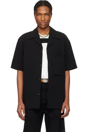 NULLUS Dry Button Strap Short Sleeve Shirt