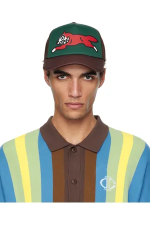ICECREAM & Brown Running Dog Trucker Cap