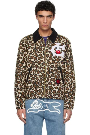 ICECREAM Beige & Brown Work Jacket