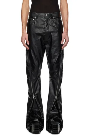 Rick Owens Black Hollywood Bolan Banana Jeans
