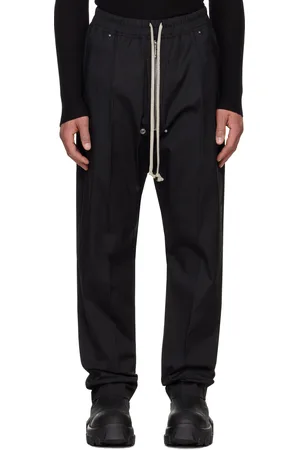 Rick Owens Black Hollywood Bela Trousers