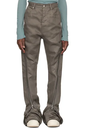 Rick Owens Gray Hollywood Bolan Banana Jeans