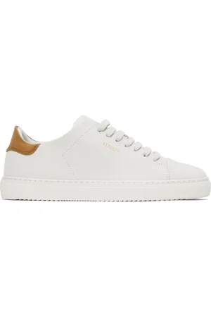 Axel Arigato Off-White & Tan Clean 90 Cap Sneakers