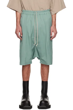 Rick Owens Blue Hollywood Rick S Pods Shorts