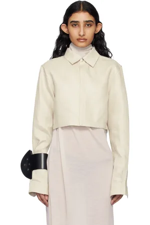 Rick Owens Off-White Hollywood Linen Twill Shirt