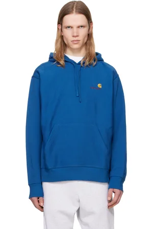 Carhartt Blue American Script Hoodie