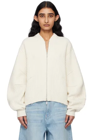 Helmut Lang Off-White Apex Zip Sweater