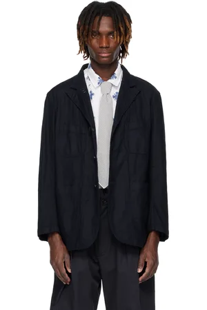 ENGINEERED GARMENTS Navy Bedford Blazer