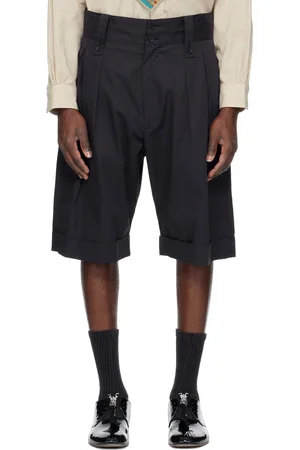 ENGINEERED GARMENTS Navy Gurkha Shorts