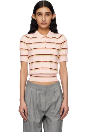 DANIELLE GUIZIO Pink Mateo Polo