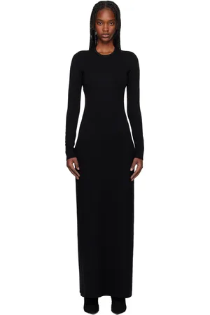 Max Mara Black Fumana Maxi Dress
