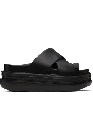 SACAI Black Foam Multiple Sole Sandals