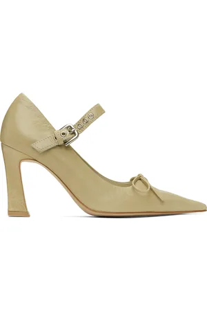OPEN YY Buckle Pointy Heels