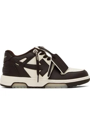 OFF-WHITE Brown & Out Of Office Sneakers