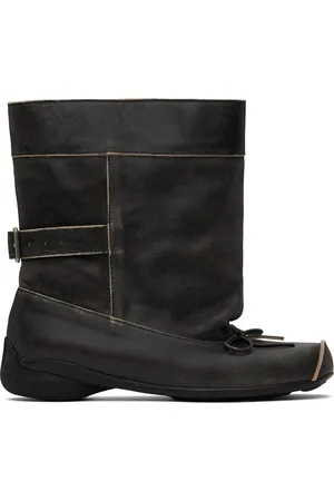 OPEN YY Ballet Slouchy Short Boots