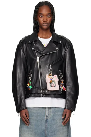 DOUBLET Ita Riders Leather Jacket