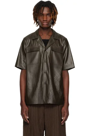 DRIES VAN NOTEN Khaki Flap Pocket Shirt