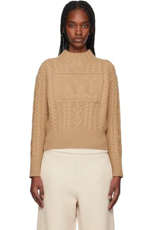 Max Mara Tan Miranda Sweater