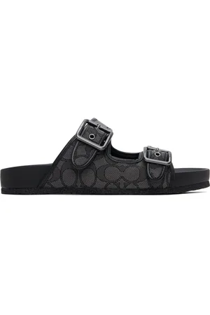 Coach Buckle Strap Sandals