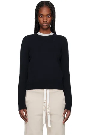 Max Mara Navy Fedora Sweater