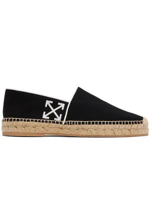 OFF-WHITE Black Biarritz Espadrilles