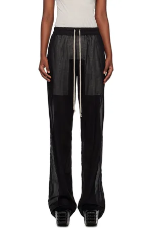 Rick Owens Black Hollywood Dietrich Drawstring Lounge Pants