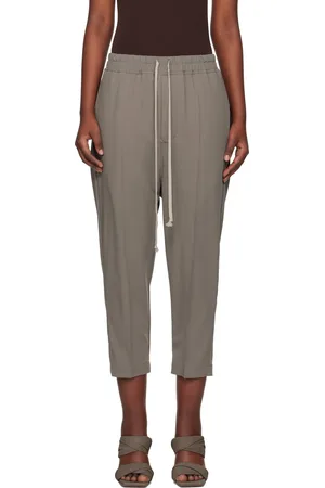 Rick Owens Gray Hollywood Drawstring Astaires Lounge Pants