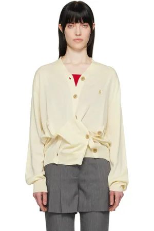 OPEN YY Twisted Placket Cardigan