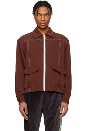 Pins & Needles Brown Stitched Sport Jacket