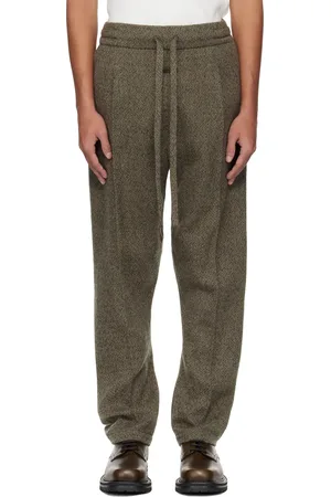 FEAR OF GOD Gray Drawstring Eternal Trousers