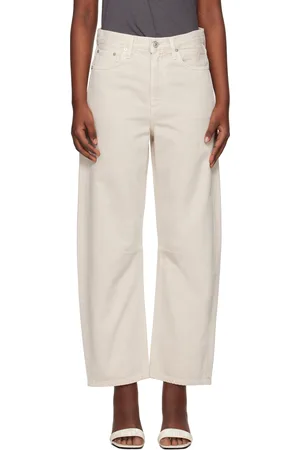 Citizens of Humanity Beige Miro Relaxed Jeans