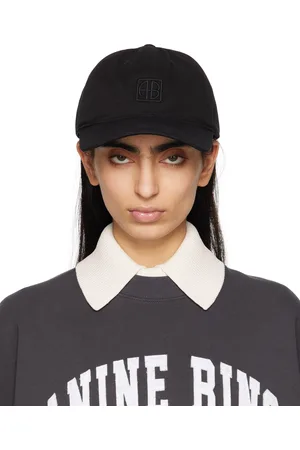 ANINE BING Jeremy Framed Monogram Baseball Cap