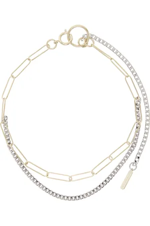 Justine Clenquet Gold & Silver Pixie Choker