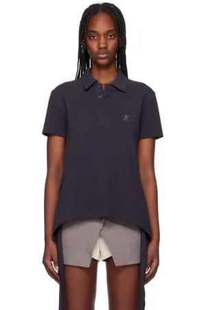 OPEN YY Gray Trim Polo