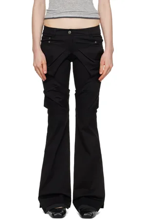OPEN YY Gathered Bootcut Trousers